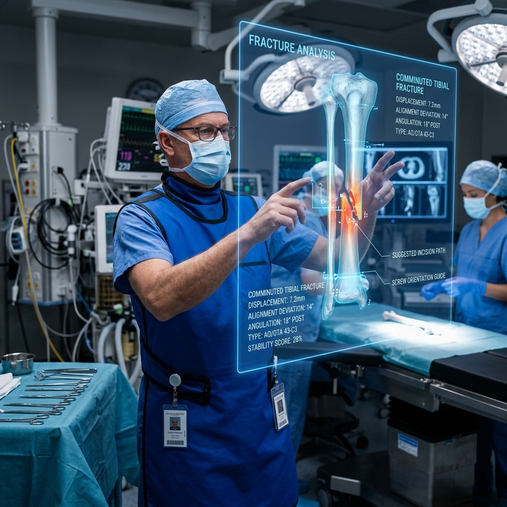 AI in Orthopedics: From Bone Fracture Detection to Robotic Surgery