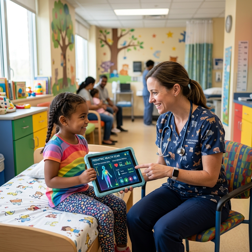 AI in Pediatrics: Transforming Child Healthcare with Smart Diagnostics